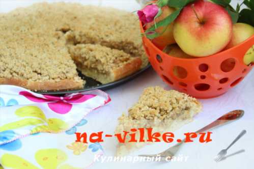 Яблучна піца з топінгом (Apple Crisp Pizza)